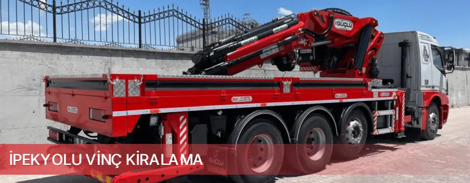 İpekyolu İlçemi Vinç Kiralama